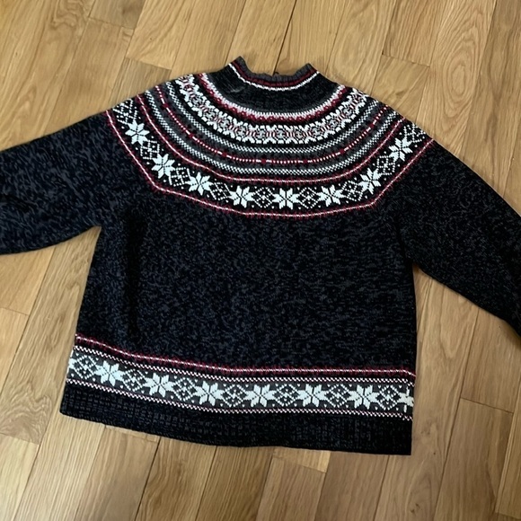 Heirloom Collectibles Vintage Full Zip Ramie Cotton Sweater size L - Picture 4 of 8